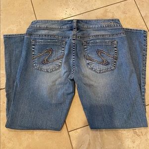 Silver jeans ankle length